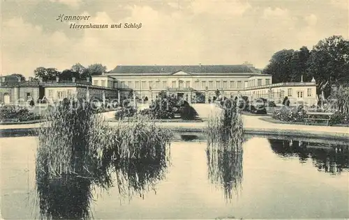 AK / Ansichtskarte Herrenhausen Hannover Schloss Kat. Hannover