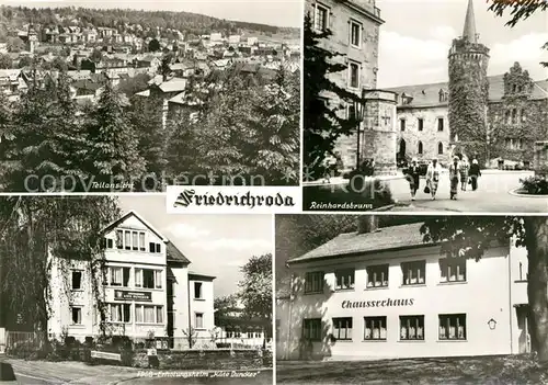 AK / Ansichtskarte Friedrichroda Panorama Reinhardsbrunn FDGB Erholungsheim Kaete Duncker Chausseehaus Kat. Friedrichroda