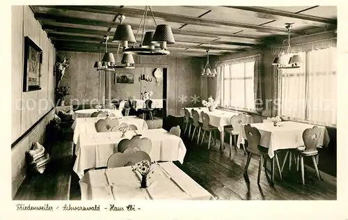 AK / Ansichtskarte Friedenweiler Haus Ebi Speisesaal Kat. Friedenweiler