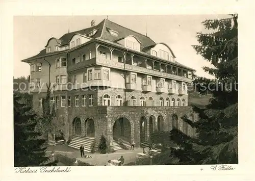 AK / Ansichtskarte Freudenstadt Kurhaus Teuchelwald Kat. Freudenstadt