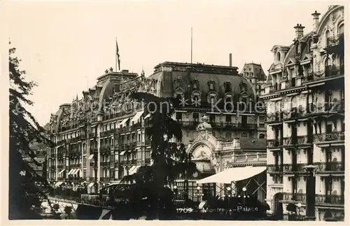 AK / Ansichtskarte Montreux VD Palace Kat. Montreux