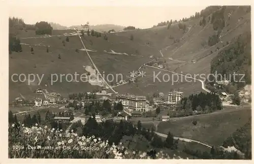 AK / Ansichtskarte Les Avants et Col de Sonloup Kat. Les Avants