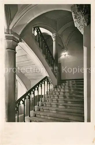 AK / Ansichtskarte Ortenberg Baden Schloss Treppenaufgang Haus der Jugend und Volksbildung Kat. Ortenberg