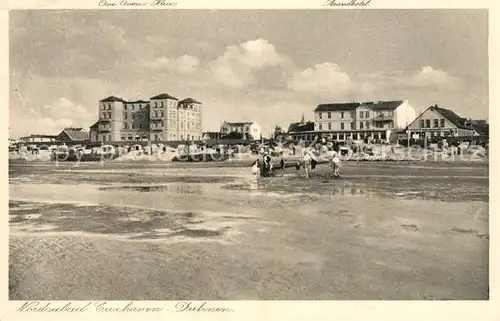 AK / Ansichtskarte Cuxhaven Nordseebad Strandleben Kat. Cuxhaven