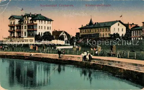 AK / Ansichtskarte Cuxhaven Nordseebad Kinderspielbassin Kat. Cuxhaven