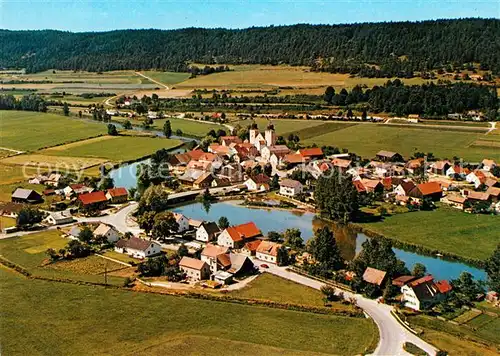 AK / Ansichtskarte Kottingwoerth Fliegeraufnahme Wehrkirche Sankt Vitus Kat. Beilngries