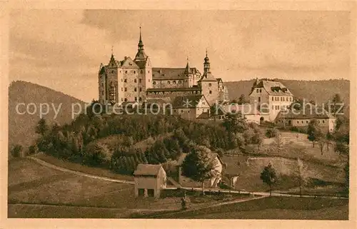 AK / Ansichtskarte Burg Lauenstein Frankenwald Fraenkisch Thueringische Grenzwarte Kat. Ludwigsstadt