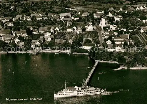 AK / Ansichtskarte Nonnenhorn Bodensee Fliegeraufnahme