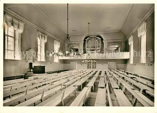 AK / Ansichtskarte Koenigsfeld Schwarzwald Kirchensaal der Bruedergemeinde Kat. Koenigsfeld im Schwarzwald