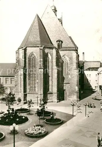 AK / Ansichtskarte Halle Saale Klement Gottwald Str Kirche Kat. Halle