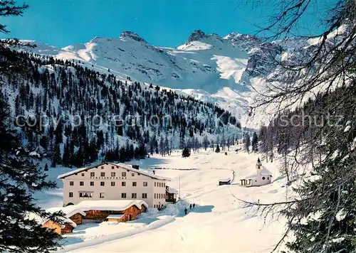 AK / Ansichtskarte Schlickeralm Hohen Burgstall Winter Kat. Neustift im Stubaital