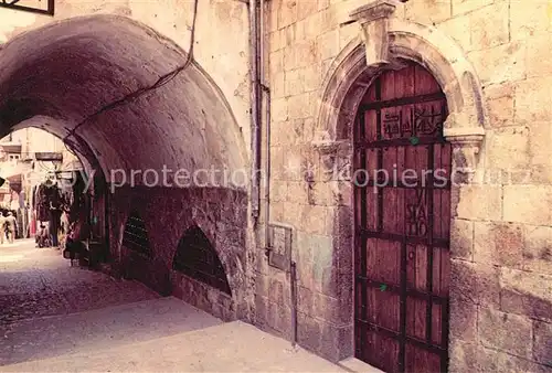 AK / Ansichtskarte Jerusalem Yerushalayim Via Dolorosa Kat. Israel