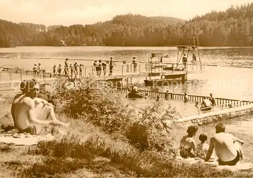 AK / Ansichtskarte Kriebstein Strandbad Kat. Kriebstein