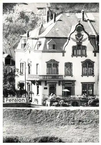 AK / Ansichtskarte Wehlen Mosel Pension Weingut Kat. Bernkastel Kues