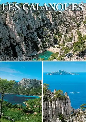 AK / Ansichtskarte Marseille Bouches du Rhone Les Calanques