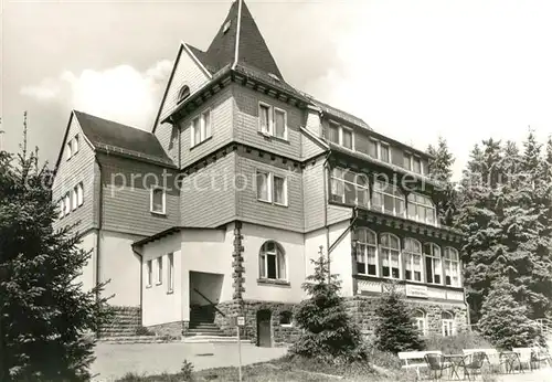 AK / Ansichtskarte Finsterbergen FDGB Erholungsheim Spiessberghaus Kat. Finsterbergen Thueringer Wald