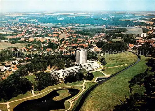 AK / Ansichtskarte Bad Bramstedt Hotel Koehlerhof Fliegeraufnahme Kat. Bad Bramstedt