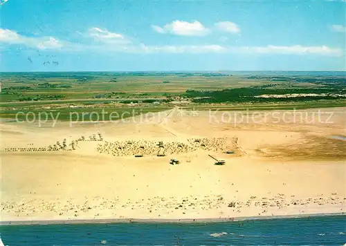 AK / Ansichtskarte St Peter Ording Ordinger Strand Fliegeraufnahme Kat. Sankt Peter Ording