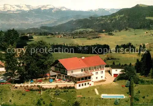 AK / Ansichtskarte Manzen Allgaeu Alpengasthof Pension Bavaria Kat. Lindenberg i.Allgaeu