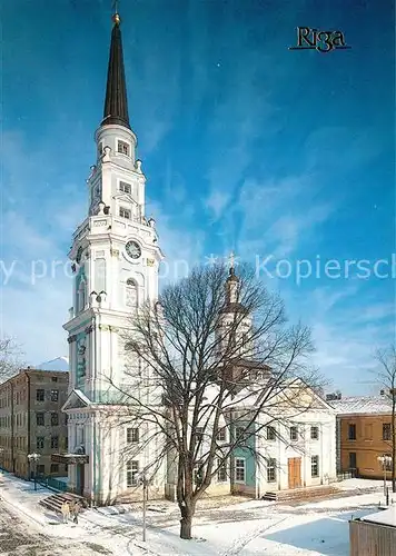 AK / Ansichtskarte Riga Lettland St Peter s and Paul s Church now concert hall Ave sol Kat. Riga