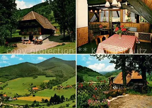 AK / Ansichtskarte Oberwolfach Ferienhaus Lachenhof Landschaftspanorama Schwarzwald Kat. Oberwolfach