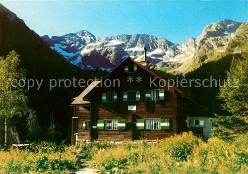 AK / Ansichtskarte Aich Assach Steiermark Hans Woedl Huette Blick gegen Hochwildstelle Schladminger Tauern Kat. Aich