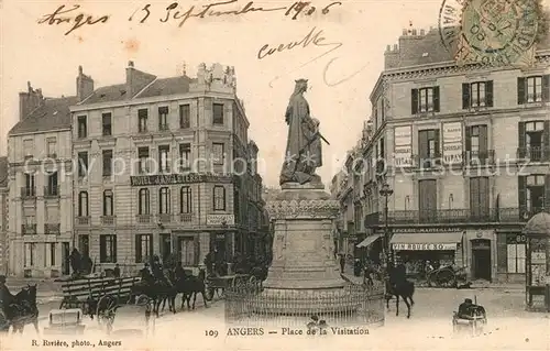 AK / Ansichtskarte Angers Place de la Visitation Kat. Angers