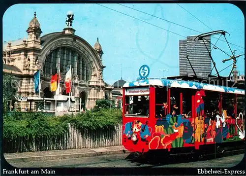 AK / Ansichtskarte Frankfurt Main Ebbelwei Express  Kat. Frankfurt am Main