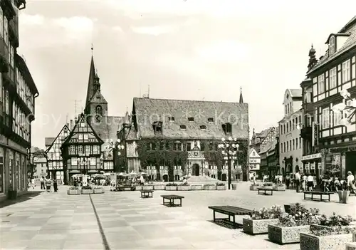 AK / Ansichtskarte Quedlinburg Markt Kat. Quedlinburg