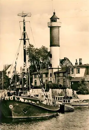 AK / Ansichtskarte Timmendorf Insel Poel Hafen Leuchtturm Kat. Insel Poel