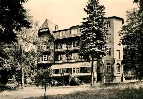 AK / Ansichtskarte Bad Berka FDGB Sanatorium Wilhelmsburg Kat. Bad Berka