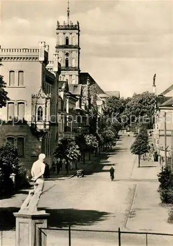 AK / Ansichtskarte Neustrelitz Gutenbergstrasse Kat. Neustrelitz