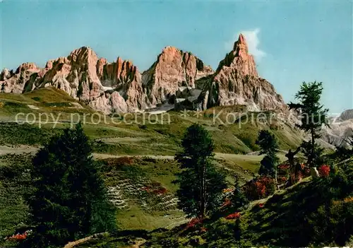 AK / Ansichtskarte Passo Rolle Gruppo delle Pale di San Martino Dolomiti Kat. Italien