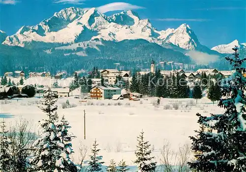 AK / Ansichtskarte Kruen Zugspitze Daniel Kat. Kruen