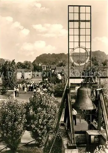 AK / Ansichtskarte Friedland Goettingen Grenzdurchgangslager Friedlandglocke Kat. Friedland Leine