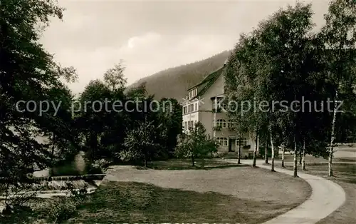 AK / Ansichtskarte Enzkloesterle Kurhaus Wiesengrund Kat. Enzkloesterle