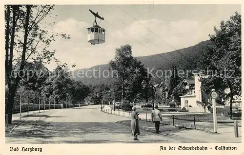 AK / Ansichtskarte Seilbahn Bad Harzburg Talstation  Kat. Bahnen