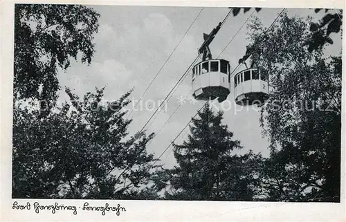 AK / Ansichtskarte Seilbahn Bad Harzburg  Kat. Bahnen