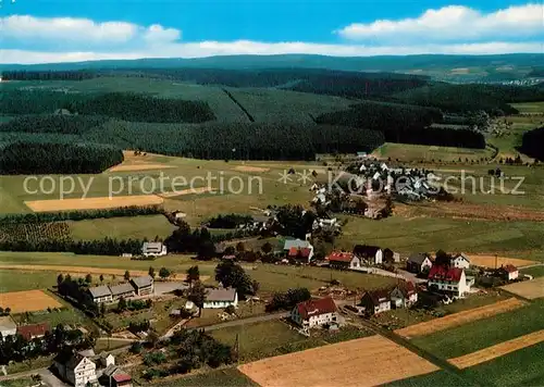 AK / Ansichtskarte Benfe Haus Ederkopf Fliegeraufnahme Kat. Erndtebrueck