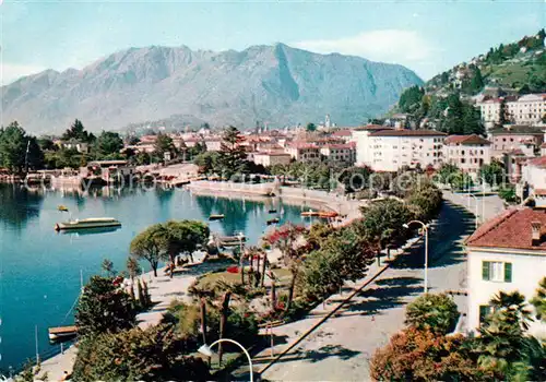 AK / Ansichtskarte Locarno Lago Maggiore Il Quai