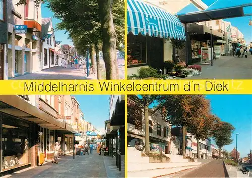 AK / Ansichtskarte Middelharnis Winkelcentrum d n Diek Ortsmotive Kat. Middelharnis