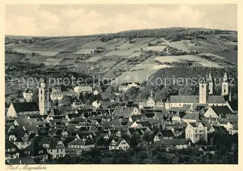 AK / Ansichtskarte Mergentheim Bad Panorama Kat. Bad Mergentheim