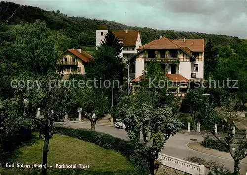 AK / Ansichtskarte Salzig Bad Parkhotel Trost Kat. Boppard