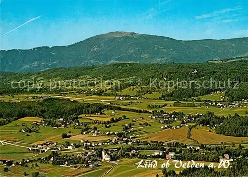 AK / Ansichtskarte Lind Velden Fliegeraufnahme Gerlitzen Sternberg Kat. Velden am Woerther See