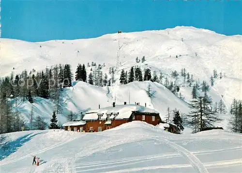 AK / Ansichtskarte Tauplitzalm Theodor Karl Holl Haus Winter Kat. Tauplitz Steirisches Salzkammergut