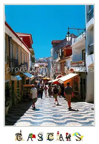 AK / Ansichtskarte Cascais Rua Direita Kat. Cascais