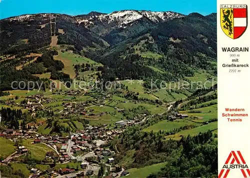 AK / Ansichtskarte Wagrain Salzburg Panorama Griesskareck Kat. Wagrain