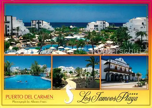 AK / Ansichtskarte Puerto del Carmen Panorama Swimming Pool Los Jameos Playa Kat. Tias Lanzarote