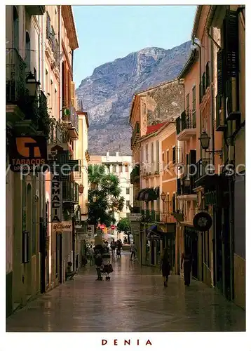 AK / Ansichtskarte Denia Calle del Cop Denia Kat. Alicante