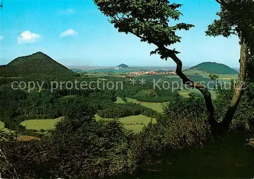 AK / Ansichtskarte Schwaebisch Gmuend Blick vom Hornberg auf die 3 Kaiserberge Stuifen Hohenstaufen und Hohenrechberg Kat. Schwaebisch Gmuend